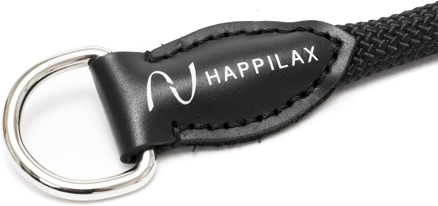  Happilax Collar Perro Grande de Cuerda Trenzada con Tope Ajustable 