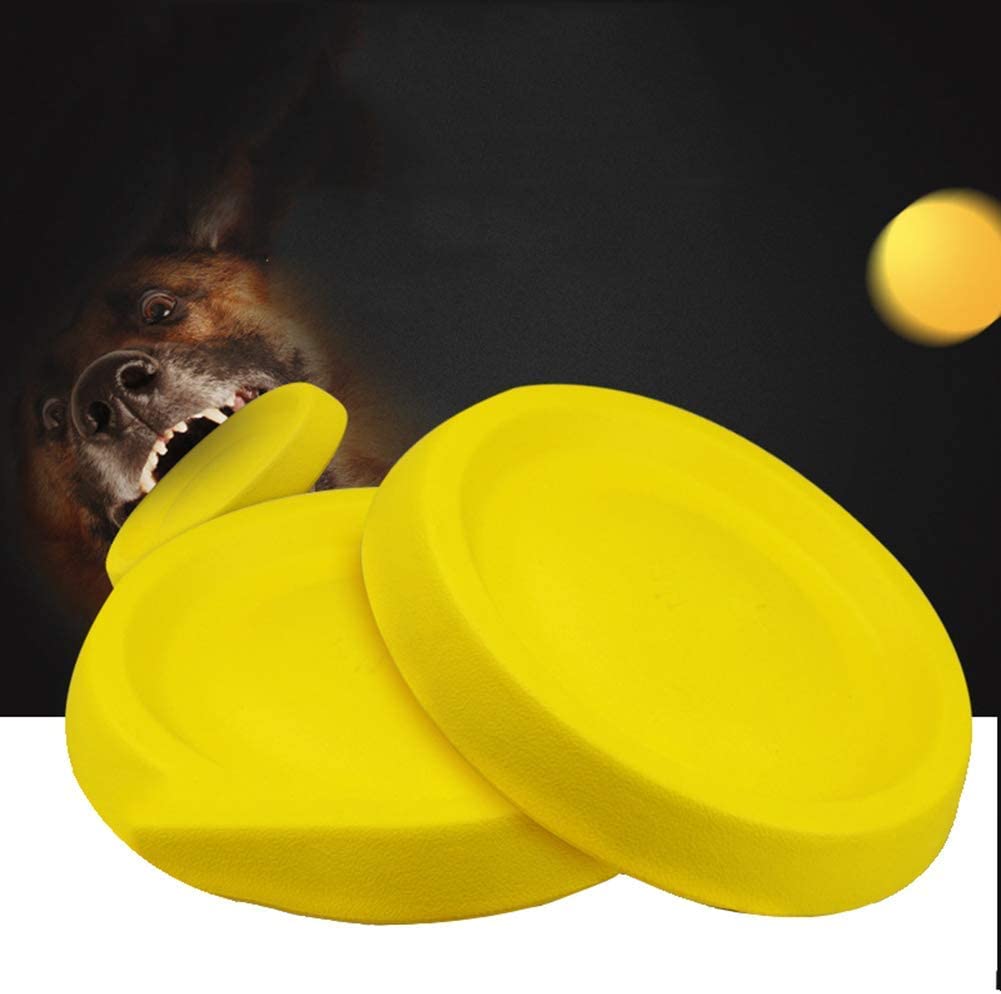  HEI SHOP Carmel Disco Volador de Frisbee Juguete para Perros, Resistente a los mordiscos, Divertido, Juguete para Mascotas 