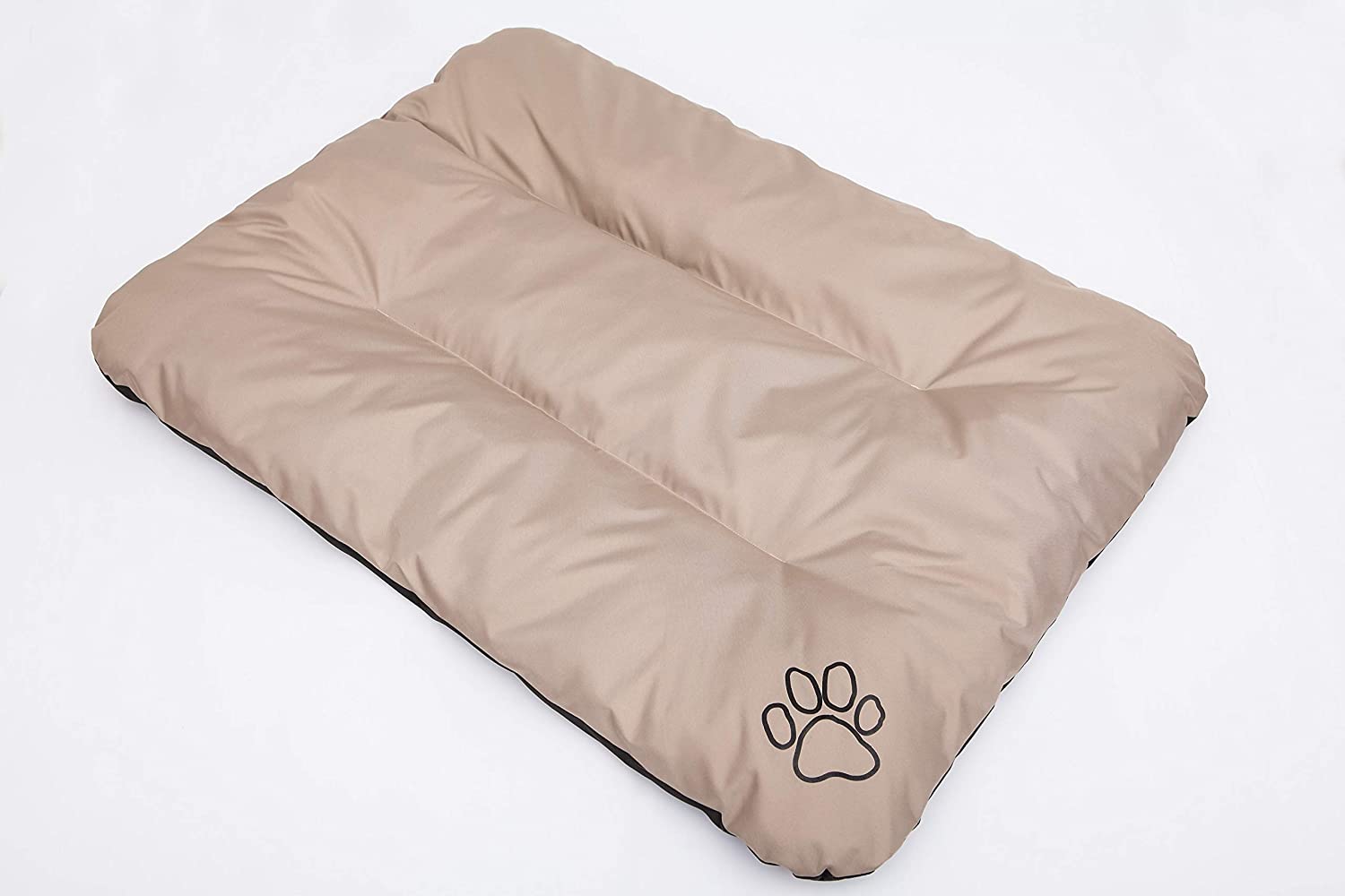  Hobbydog R1 ecobez5 Cama para Perros Eco Dormir Espacio Ruhe Espacio Perros Colchón Perro Cojín, 90 x 60 cm, L, Beige 