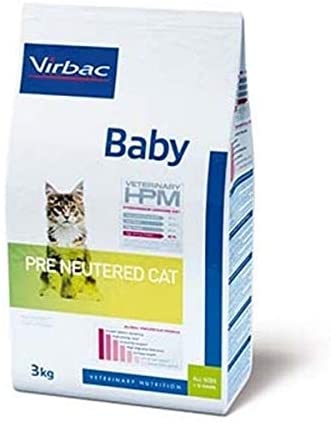  Hpm Virbac Feline Baby Pre Neutered 1,5Kg 1600 g 