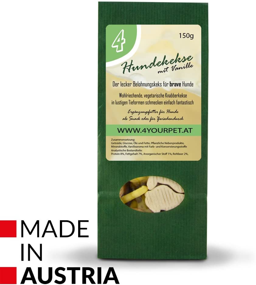  hundekeks en forma de animales con wohlriechendem Vainilla Aroma, vegetarischer knabberei para tu perro 