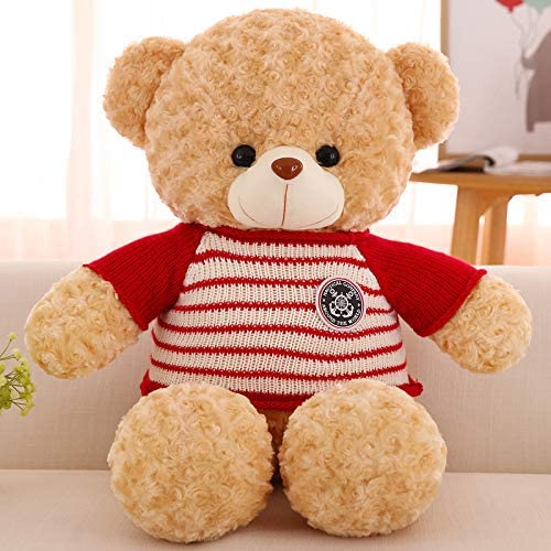  JGIEWJFIMP Juguete De Peluche De Dibujos Animados Nuevo Suéter Rosa Muñeca De Oso De Peluche Enviar Novia Regalo De Cumpleaños Centro Comercial Decoración 100 Cm C 