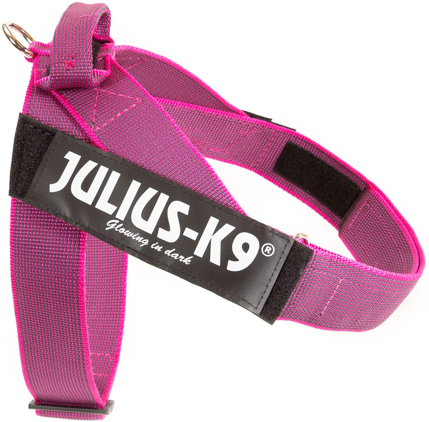  Julius-K9 Arnés de Correa Color & Gray, Talla: 2, Rosado-Gris 