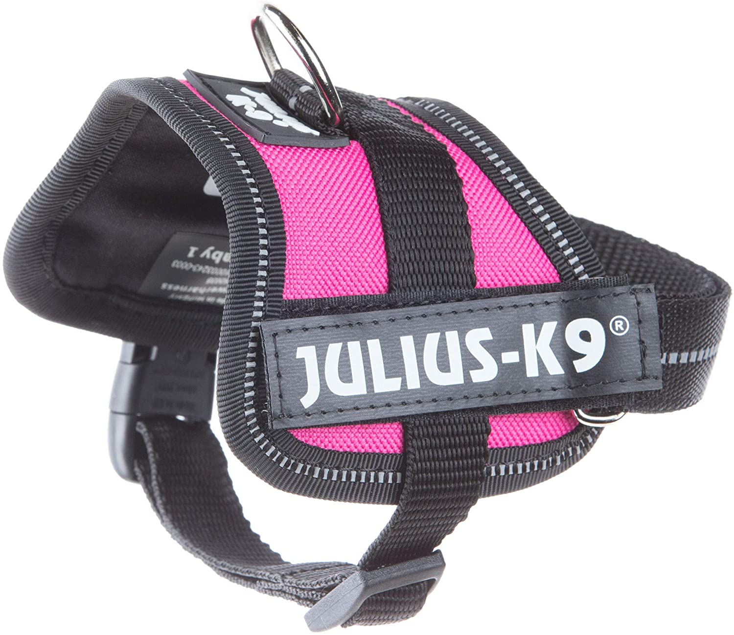  Julius-K9 PowerHarness para perros, color Rosa oscuro, talla Baby 1 