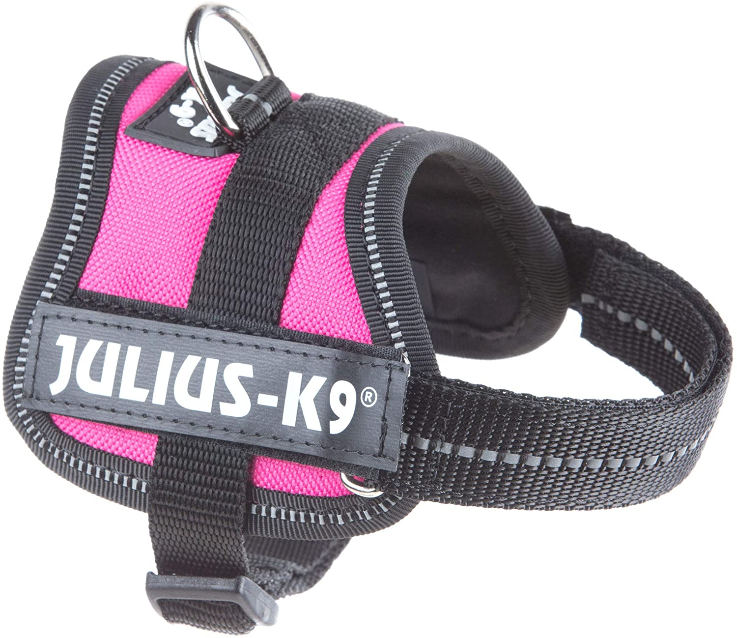  Julius-K9 PowerHarness para perros, color Rosa oscuro, talla Baby 1 