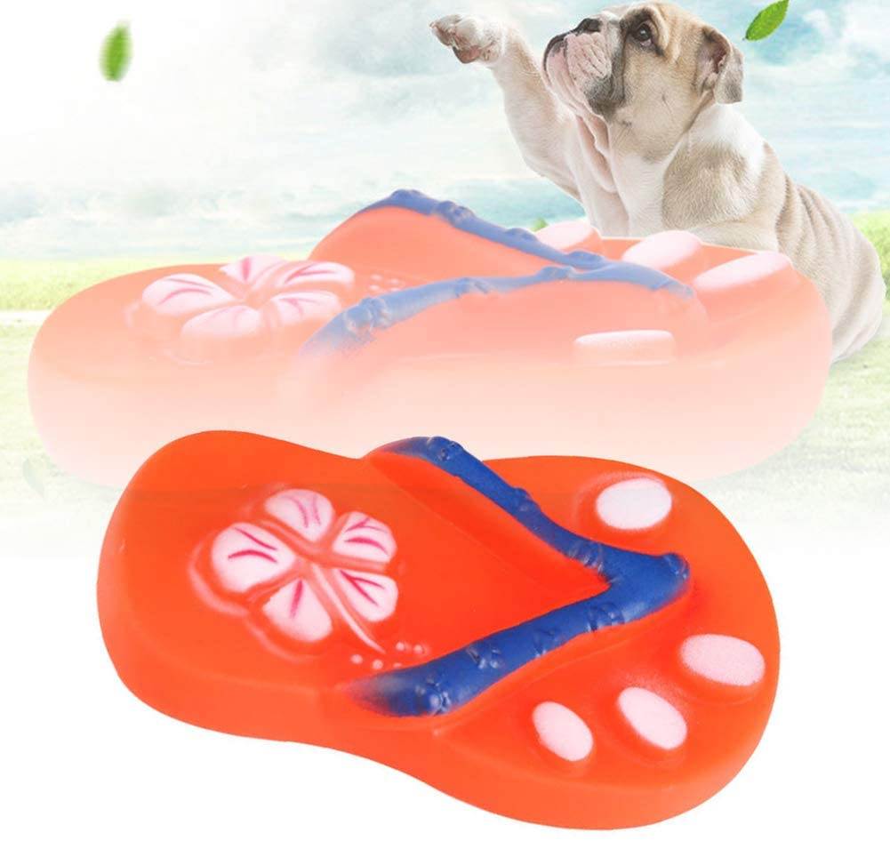  Kalaokei Chanclas de Vinilo para Perro, Gato, Cachorro, Cachorro, con Forma de Sandalias 