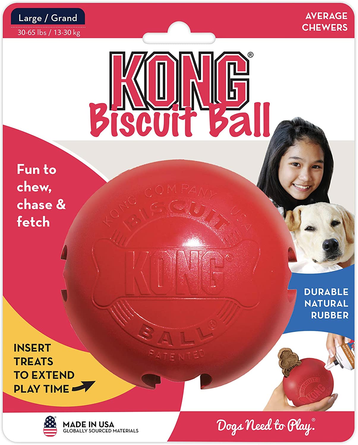  Kong JU03041 Bola para Galletas L 