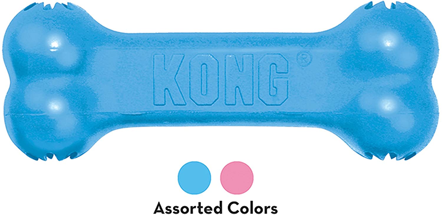  KONG - Puppy Goodie Bone™ - Dispensador de golosinas para dentición - Cachorro mini (varios colores) 