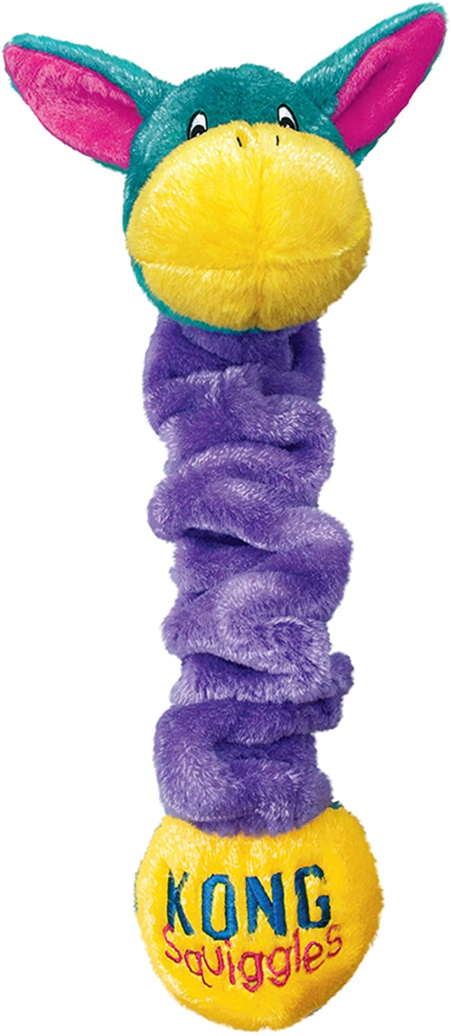  KONG - Squiggles - Peluche elástico sonoro - Raza grande 