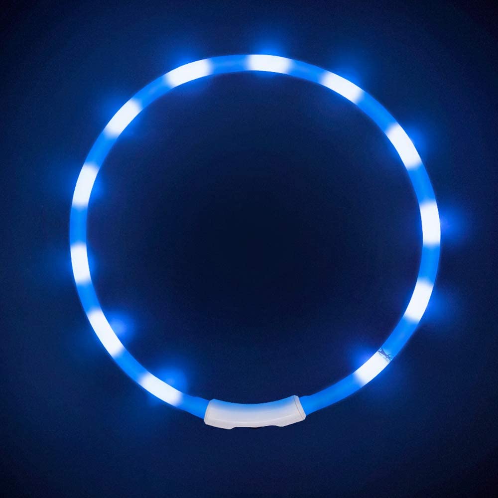  LaRoo LED Collar para Perros, LED Collar de Seguridad para Perros Mascotas de LED Luminous Que Brilla en la Noche Brillante Collar para Perros, Gatos y Mascotas 