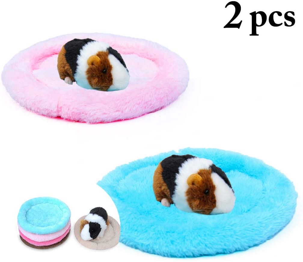  Legendog - Cama para hámster de Peluche, Suave y cálida, diseño de cobayas 