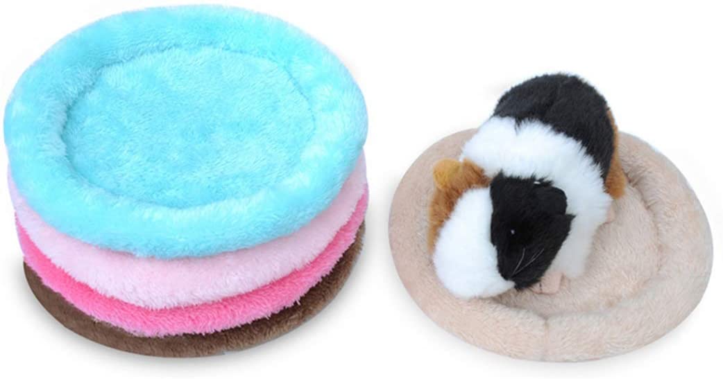  Legendog - Cama para hámster de Peluche, Suave y cálida, diseño de cobayas 