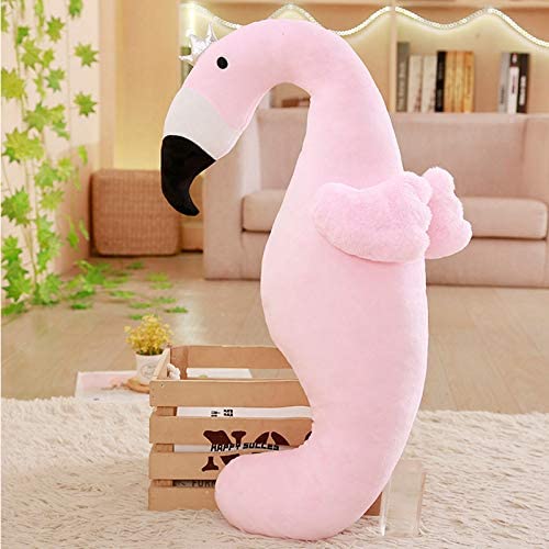  LOPMJUHNGUN Juguete De Peluche De Dibujos Animados Creativo Animal Almohada Flamenco Dinosaurio Unicornio Almohada para Enviar Novia 120 Cm C 