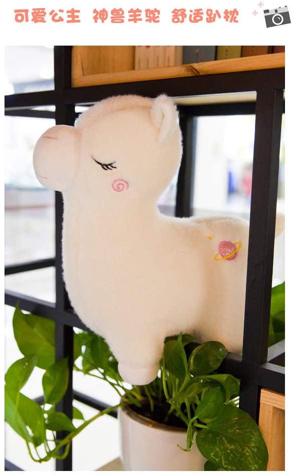  LOPMJUHNGUN Juguete De Peluche De Dibujos Animados Creativo Nuevo Lindo Muñeca De Alpaca Linda Mascota Niño Niña Regalo De Cumpleaños 34Cm. A 