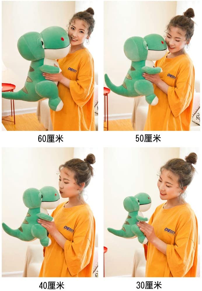  LOPMJUHNGUN Juguete De Peluche De Dibujos Animados New Down Cotton Big Eye Dinosaur Doll Child Birthday Gift Doll 50Cm B 