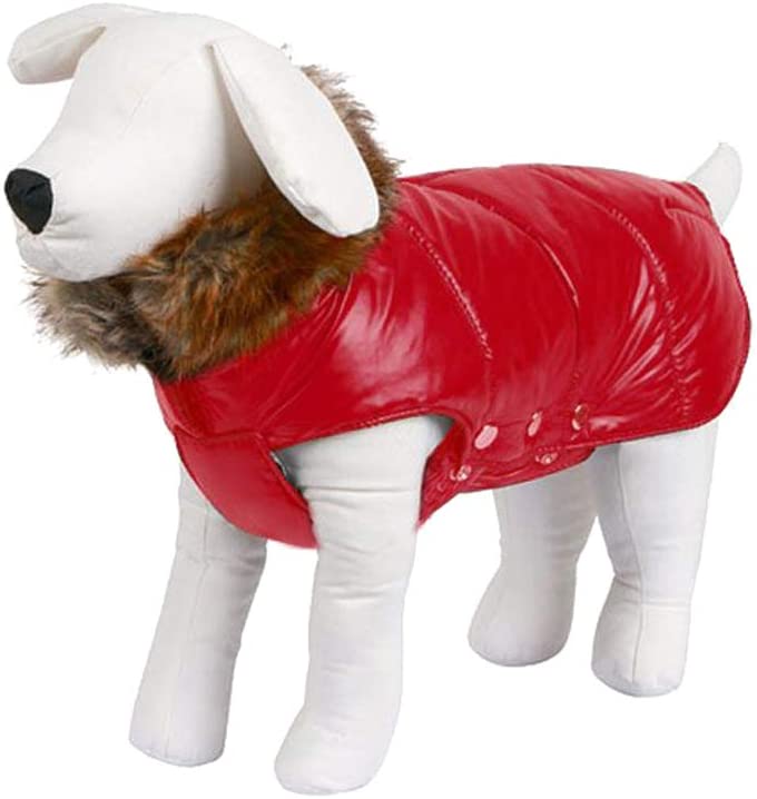  mama stadt Abrigo de Nieve para Perro,Ropa Chaqueta Perros Teddy Golden Retriever para Perro Pequeño Mediano Grande Otoño e Invierno,Talla XXS-4XL 