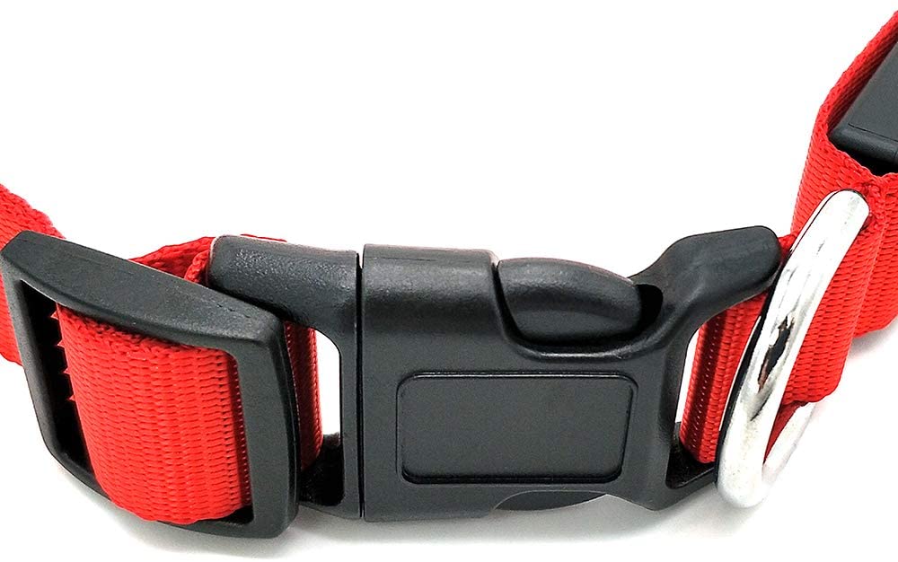  MASBRILL Collar de Perro Recargable de Seguridad LED - Collar Seguro Intermitente para Mascotas - Impermeable 