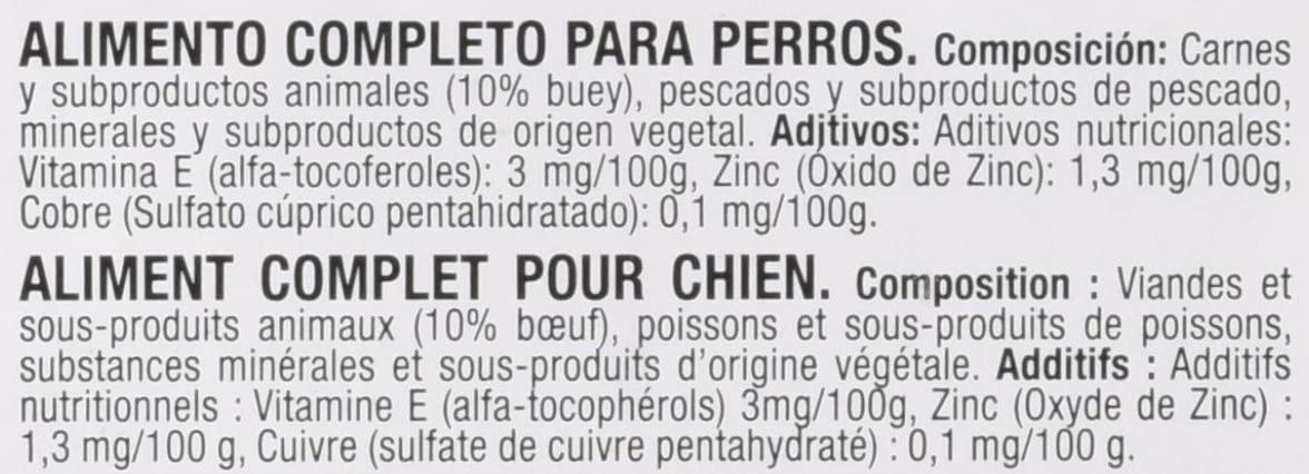  Mic&Friends - Paté Con Buey - Alimento Completo para Perros - 300 g 