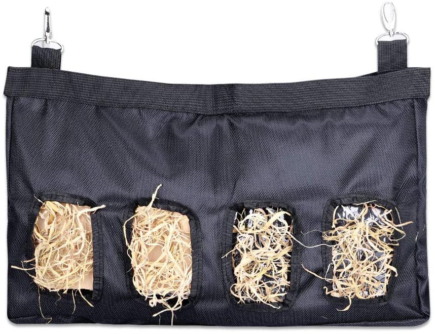  Minjie Herbívore - Bolsas de heno para rebanadas de Regaliz con Bordes, comederos de herbívoro, Apto para cobayas, Chinchillas/Conejos/hámsters/ovejas/Ciervo/Alpaca/Canguro/puercoespina herbívoros 