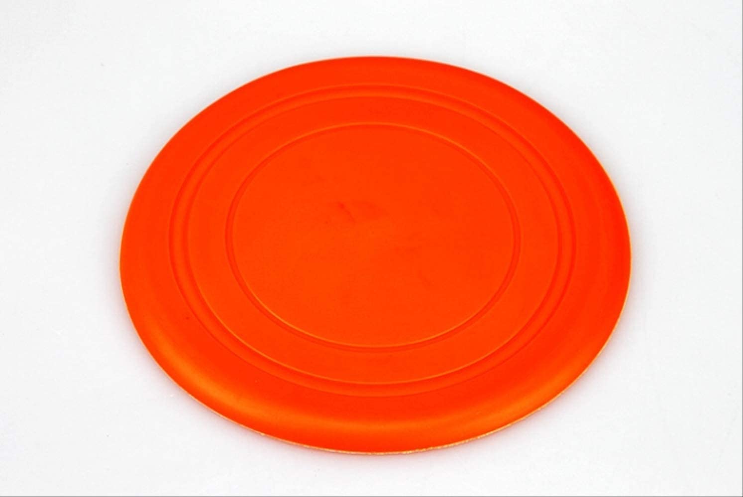  MNBVC Protección del Medio Ambiente Silicona Soft Pet Pet Frisbee Dog Toy Platillo Tamaño del té Dog Toy Pet Shop Diámetro 18cm Color Aleatorio 