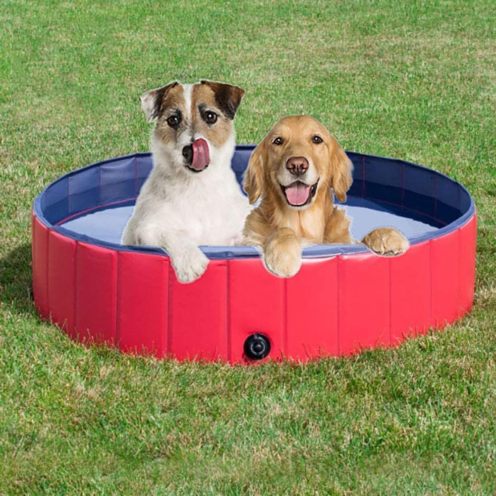  mnoMINI Piscina de baño para Mascotas, Plegable, para baño, Piscina, Cachorro, Gatos, Perros, bañera, arandela para bañera, Suministros para Mascotas, Regalo 