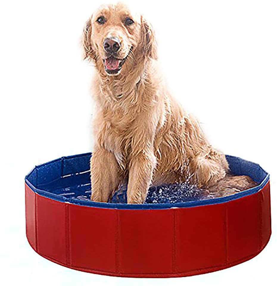  mnoMINI Piscina de baño para Mascotas, Plegable, para baño, Piscina, Cachorro, Gatos, Perros, bañera, arandela para bañera, Suministros para Mascotas, Regalo 