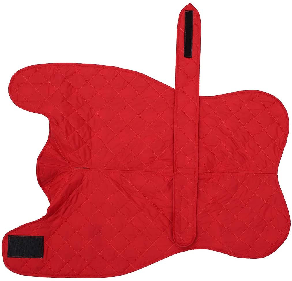  Morezi Chaqueta para Perro, Abrigo de Invierno para Perro con Forro Polar cálido, Impermeable con Bandas Ajustables para Galgos, Langostas y Marionetas 