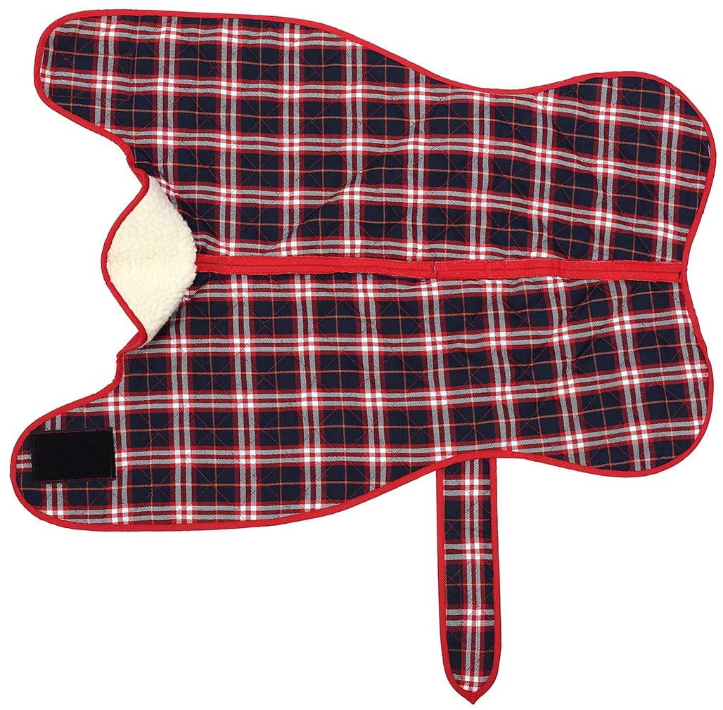  Morezi Chaqueta para Perro, Abrigo de Invierno para Perro con Forro Polar cálido, Impermeable con Bandas Ajustables para Galgos, Langostas y Marionetas 