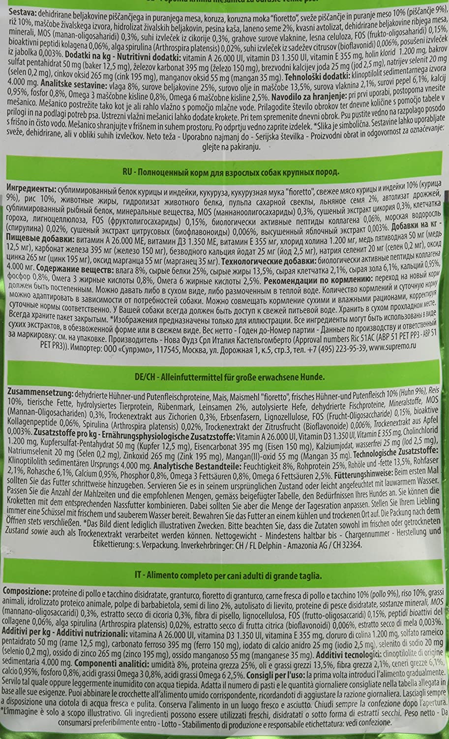  Natural Trainer Alimentos para Perros, Multicolor, único 