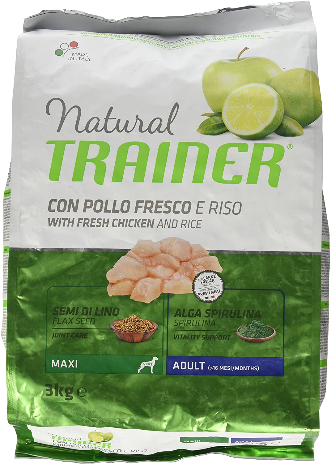  Natural Trainer Alimentos para Perros, Multicolor, único 