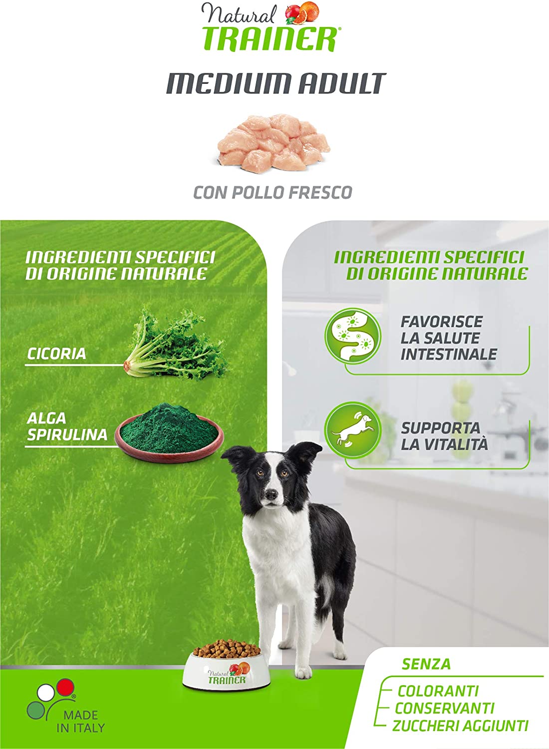  Natural Trainer Puppy & Junior Medium pienso para cachorros 