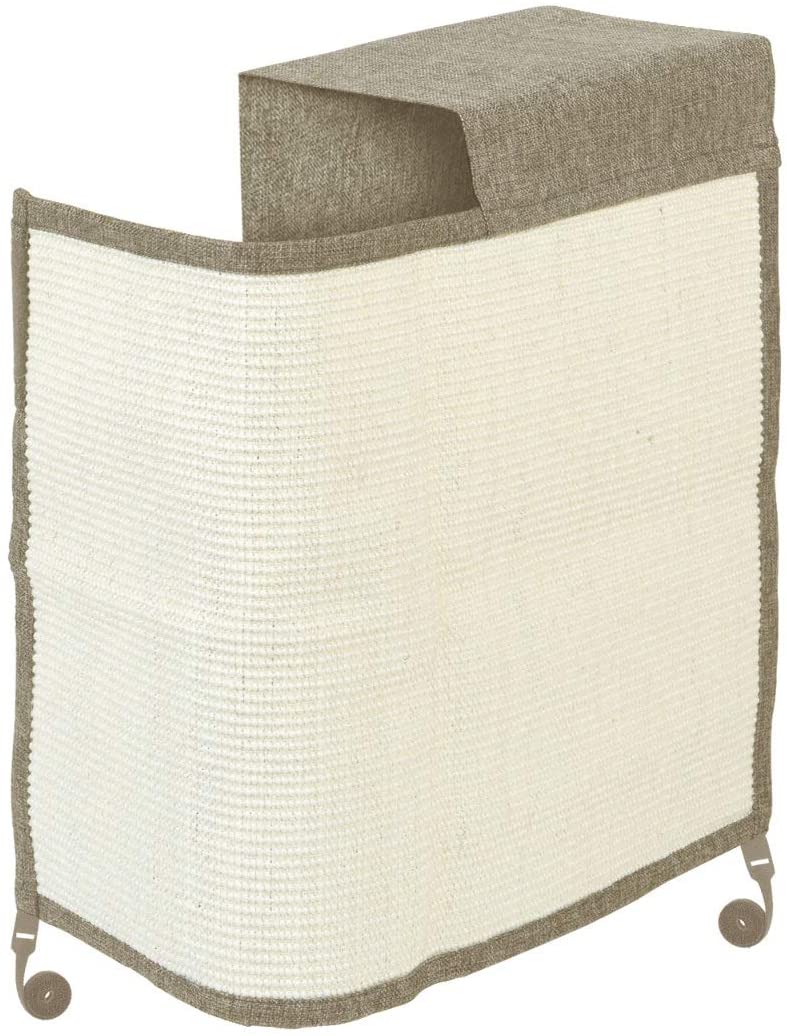  Navaris Rascador para Gatos - Protector para Esquina de sofá o sillón - Afilador de uñas de sisal para Mascotas - para el Lado Izquierdo en marrón 