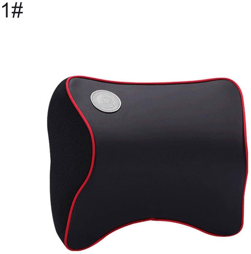  newhashiqi - Reposacabezas Universal Transpirable para Coche, Almohada para el Cuello del Coche, Almohada de Espuma viscoelástica para reposacabezas y Cuello, Almohada Relajante 