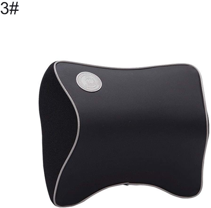  newhashiqi - Reposacabezas Universal Transpirable para Coche, Almohada para el Cuello del Coche, Almohada de Espuma viscoelástica para reposacabezas y Cuello, Almohada Relajante 