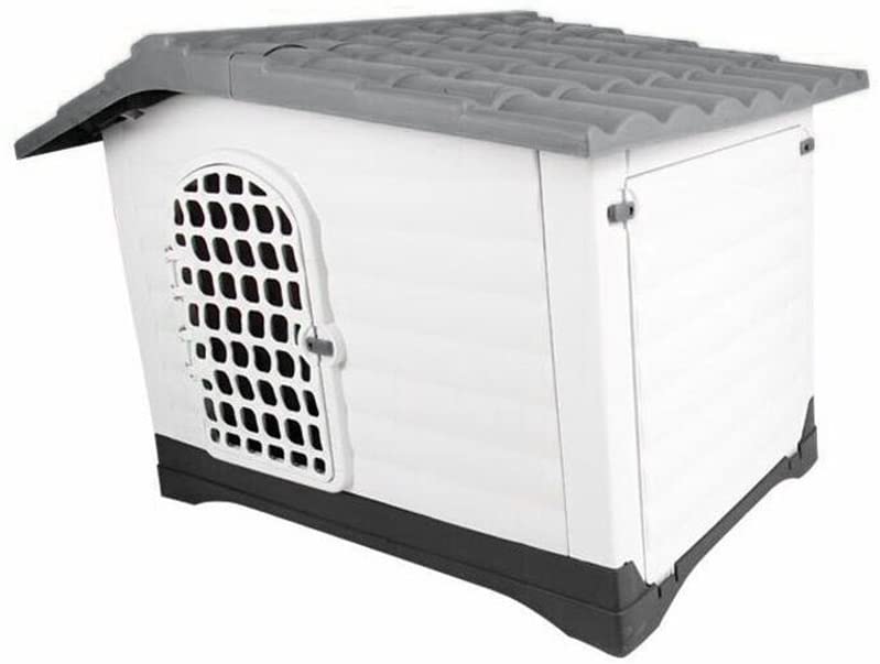  Nido de perro-Nido de mascotas Jaula de perro grande Cage de plástico para mascotas Retriever de gato Nido de gato Extraíble y lavable Cama de perro Fossa Outdoor Dog House Waterproof Interior 