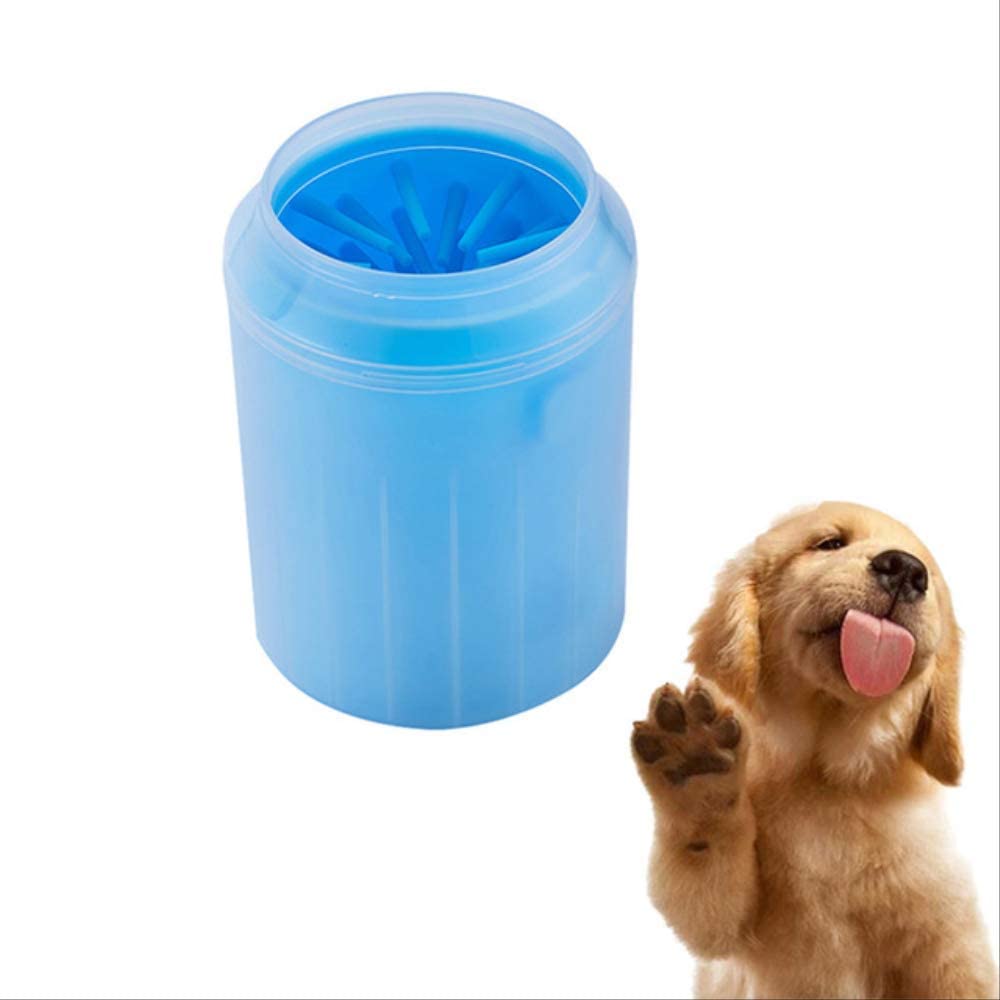  NRYBH Limpia Patas Perro Cepillo Lavado De Tazas Gato Pies De Perro Herramienta Limpiador De Silicona Lavadora para El Cuidado De Las Patas Bulldog Francés Pug Brush Pet Foot Cleaning Cup L A 