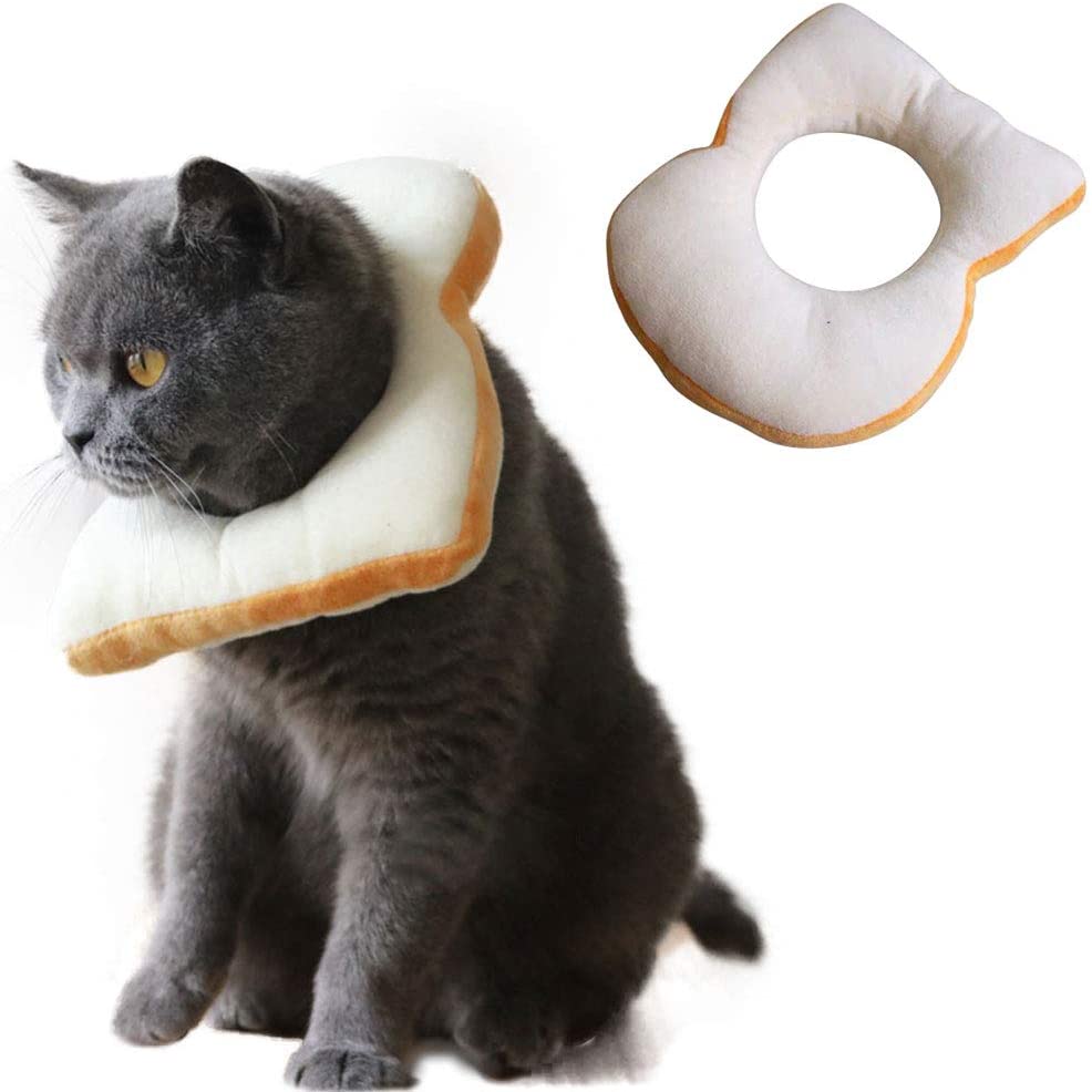  Oncpcare Cuello de recuperación para Gato, con Forma de Cono para Curar más rápido, Suave Cono de vergüenza para Mascotas, Gatos, Perros, donas para Evitar arañazos y Puntos de Contacto 