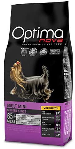  Optima Nova Pienso para Perro Adulto Mini Pollo y Arroz 800 gr 