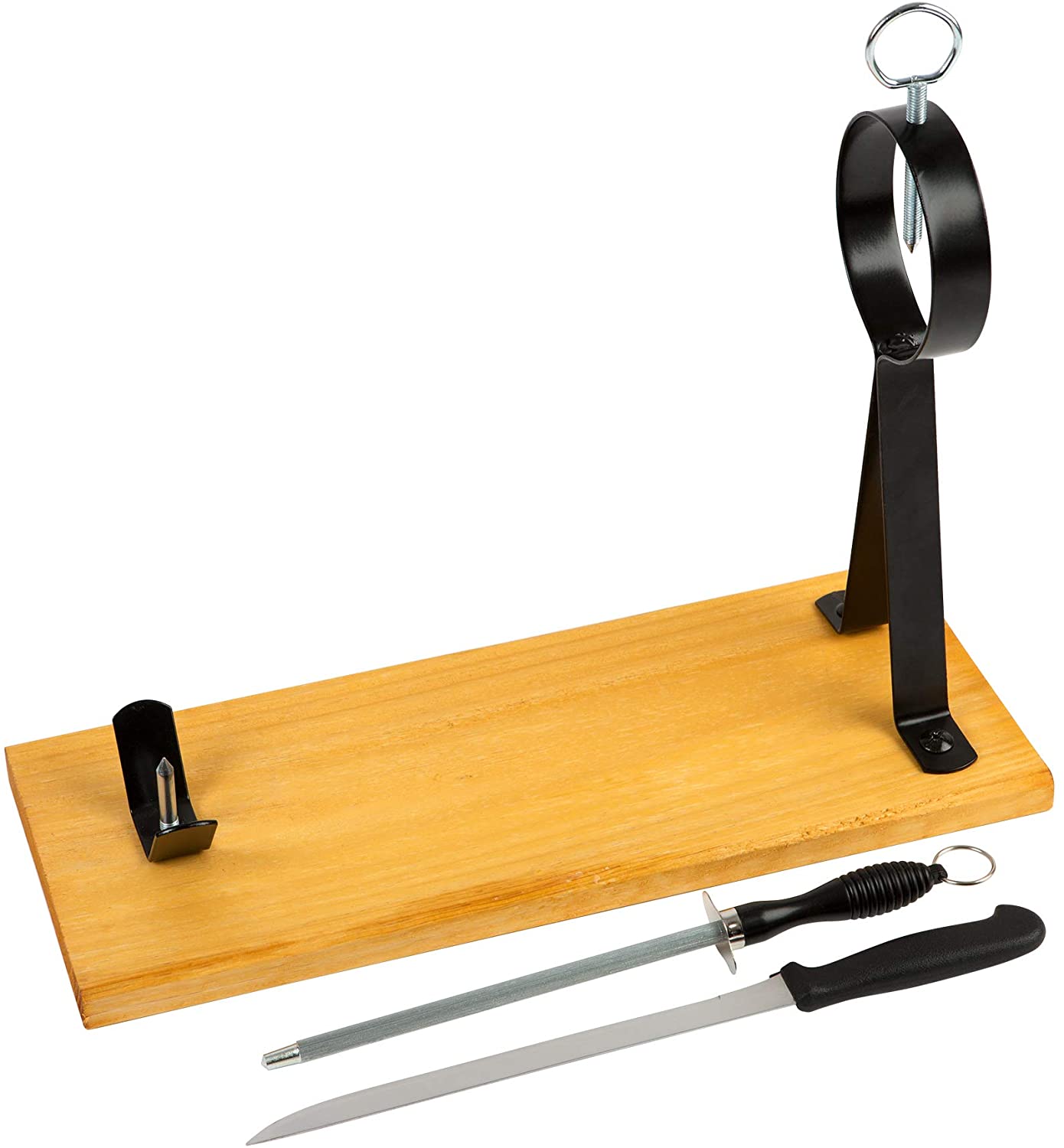  Paleta D.O.P. Teruel (4,5-6Kg) Gran Premier de Aire Sano + jamonero + cuchillo + chaira + estuche 