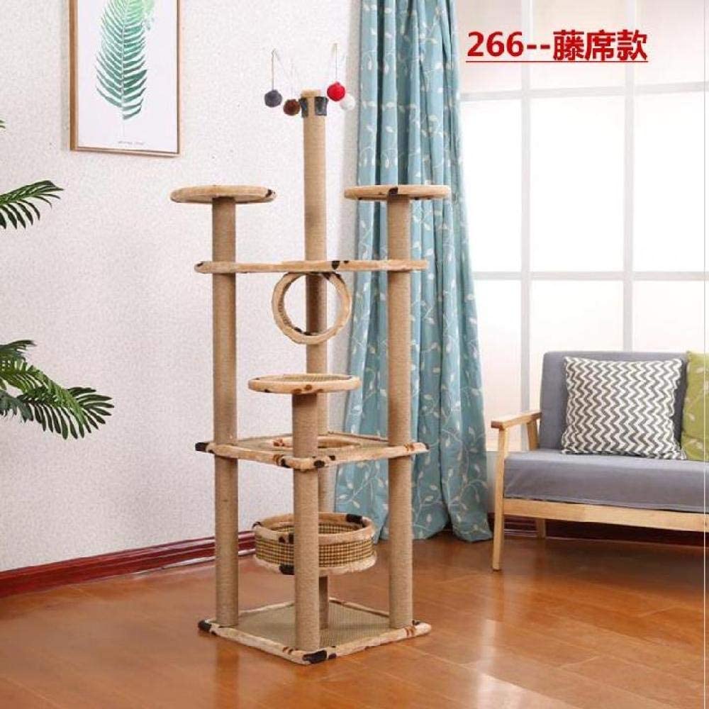  Para Gatos Con Árbol Para Gatos Gato Vertical Registro Integrado Plataforma De Salto De Gato De Madera Nido De Árbol De Gato Simple Bola De Dos Capas Valla De Madera Sólida Multicapa Sólida 1 