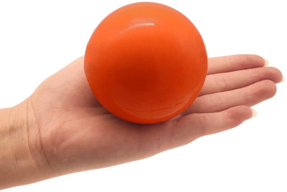  Pelota de perro indestructible, pelota de goma natural para buscar, atrapar, lanzar 