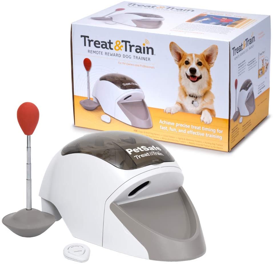  PetSafe MM-RR-SYS - Adiestrador Remoto de recompensa para Perros Treat & Train 