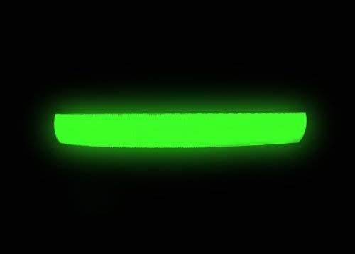  PRECORN Collar para perros luminoso"Zandoo" Collar LED en el color verde. Tamaño S (35-40 cm) 