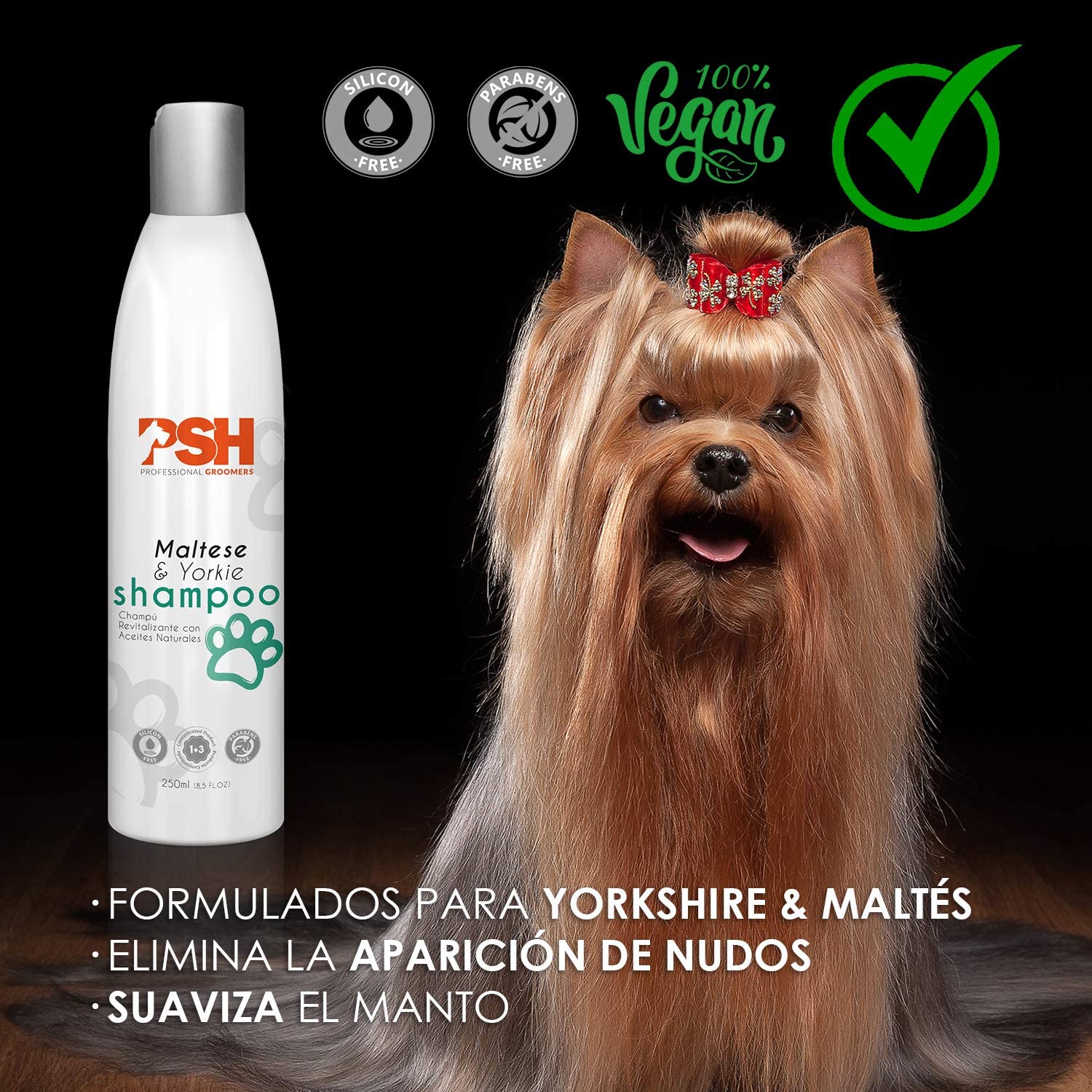  PSH Champú Especial Yorky y Maltes - 250 ml 