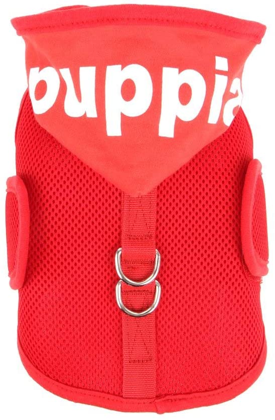  PUPPIA PAMA-AH987 Elite Harness - Casco Integral (Talla L), Color Rosa 