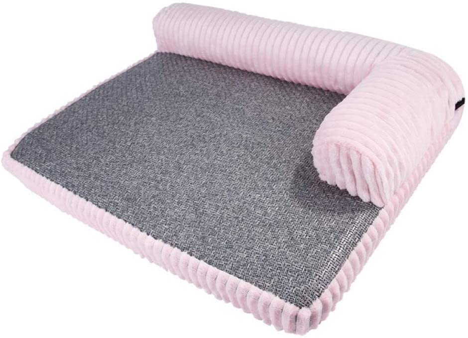  Puppy Dog Bed Spandex Ultra Plush Couch Cama para Mascotas para Perros Gatos Múltiples Colores Colchón para Mascotas súper Suave Estilo sofá 