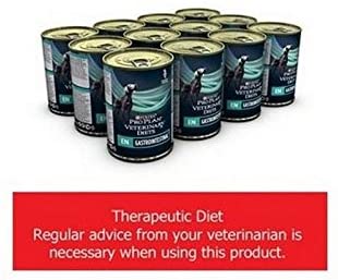  Purina PRO PLAN Vet Diet Canine EN Gastrointestinal Mousse comida para perro 12 x 400 g (4,8 kg) (Pack de 2) 