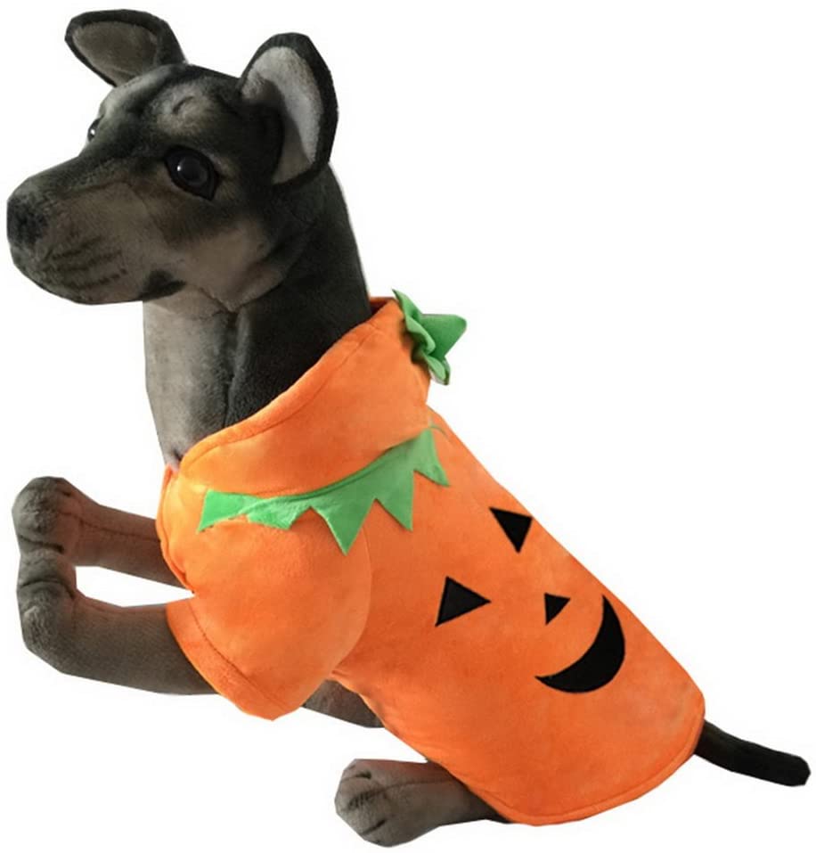  ranphy mediano mascota/gato abrigo para niños niñas perro cachorro de calabaza para adulto pijama Doogy invierno Prendas de vestir naranja 