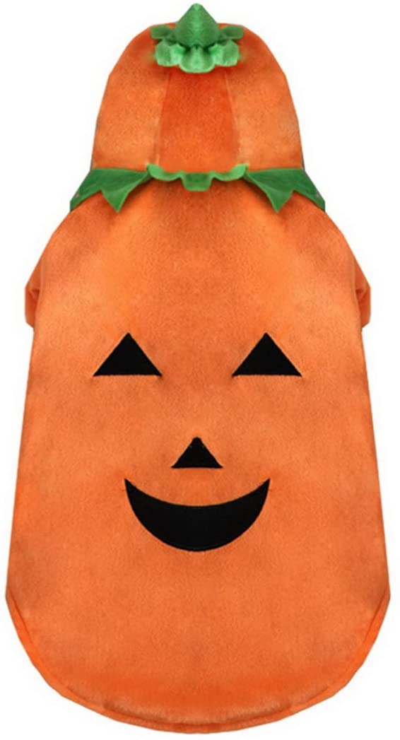  ranphy mediano mascota/gato abrigo para niños niñas perro cachorro de calabaza para adulto pijama Doogy invierno Prendas de vestir naranja 