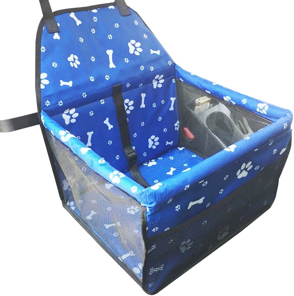  Roblue asiento de auxiliar de coche para perro funda impermeable para asiento de animales de tejido Oxford 40 * 32 * 25 cm 